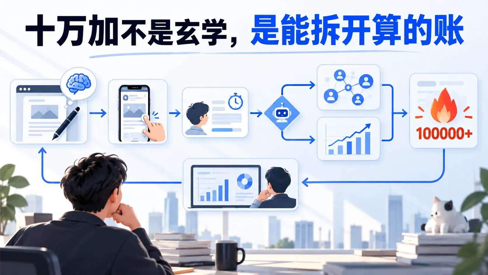 十万加不是玄学，是能拆开算的账