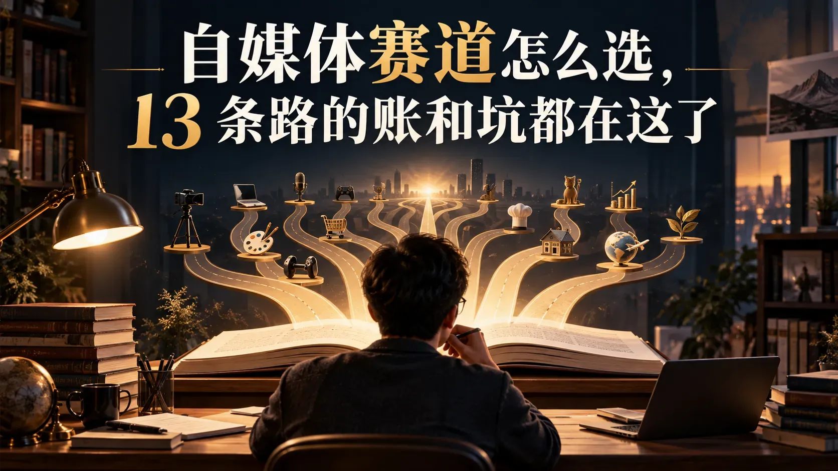 自媒体赛道怎么选，13 条路的账和坑都在这了