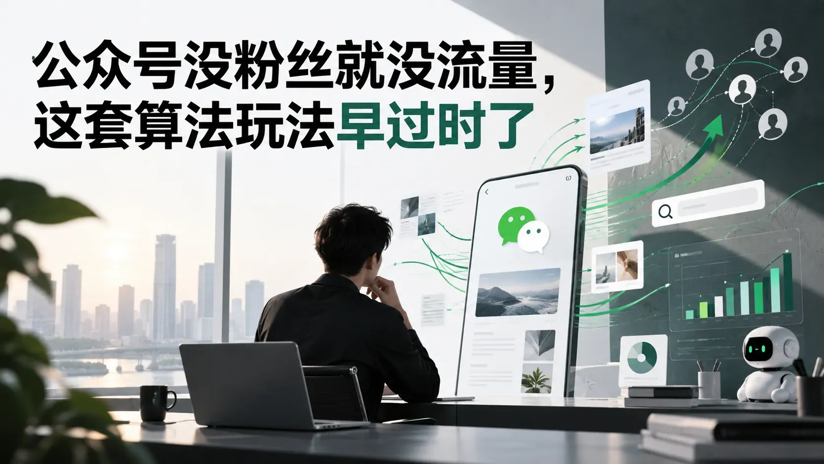 公众号没粉丝就没流量，这套算法玩法早过时了