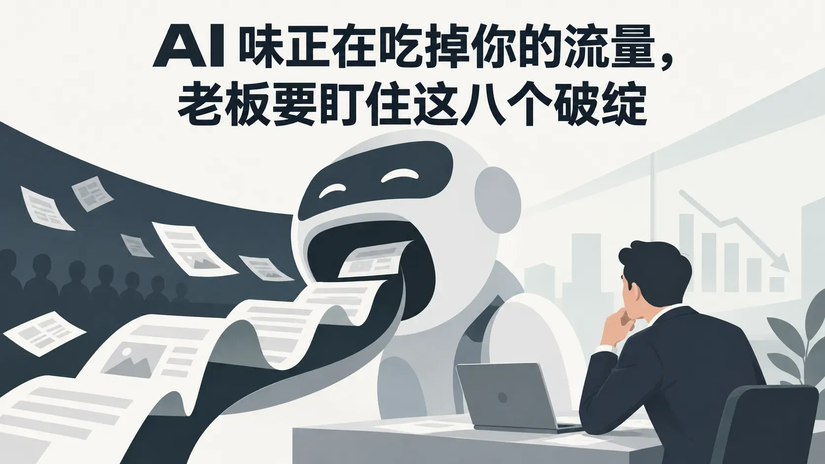 AI 味正在吃掉你的流量，老板要盯住这八个破绽