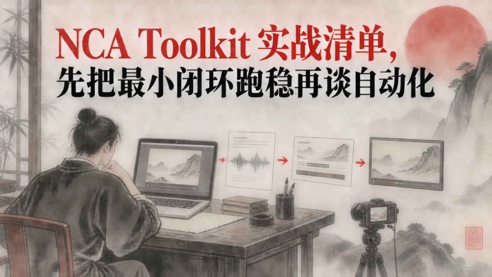 NCA Toolkit 实战清单，先把最小闭环跑稳再谈自动化