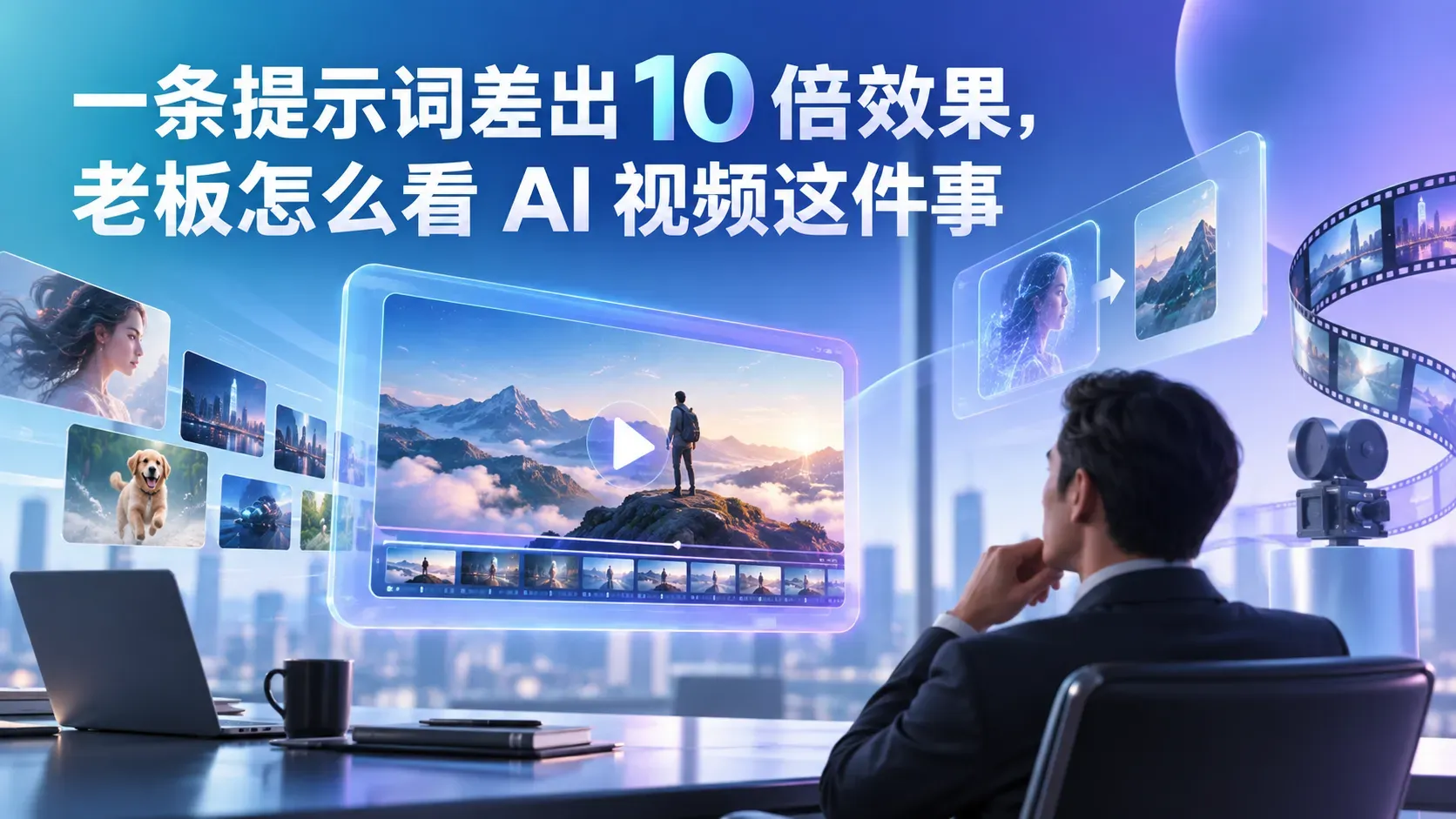 一条提示词差出 10 倍效果，老板怎么看 AI 视频这件事