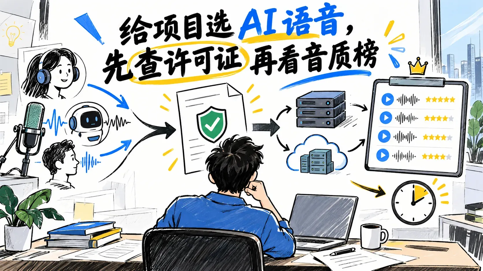 给项目选 AI 语音，先查许可证再看音质榜