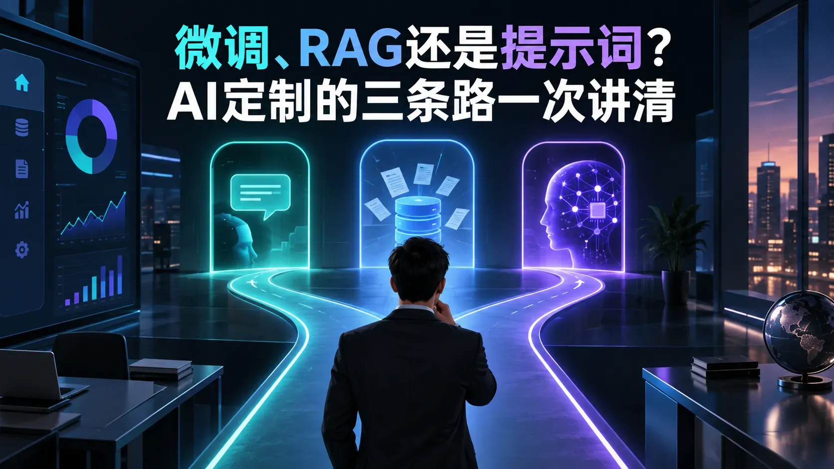 微调、RAG还是提示词？AI定制的三条路一次讲清