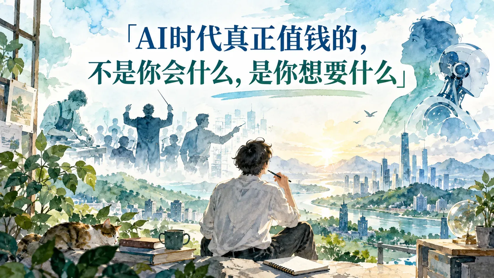 AI时代真正值钱的，不是你会什么，是你想要什么
