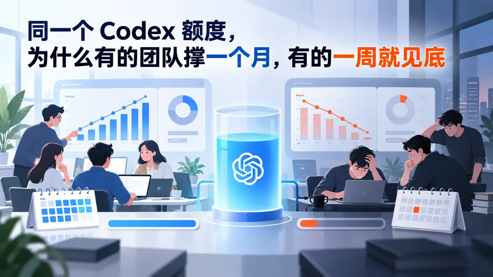 同一个 Codex 额度，为什么有的团队撑一个月，有的一周就见底