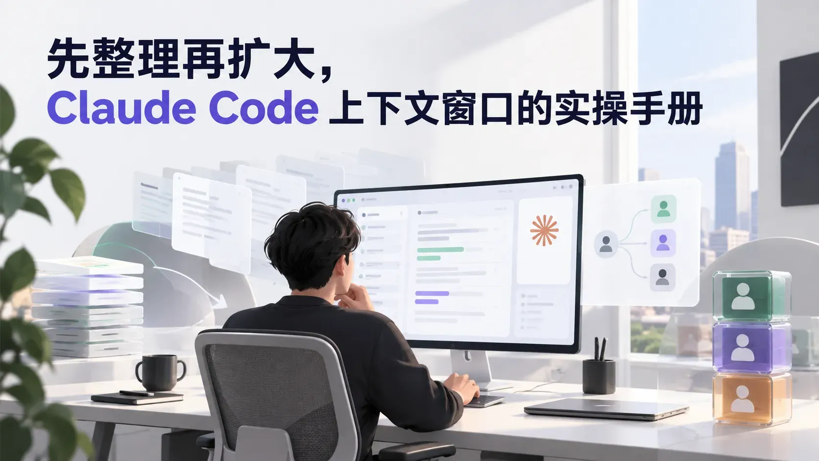 先整理再扩大，Claude Code 上下文窗口的实操手册