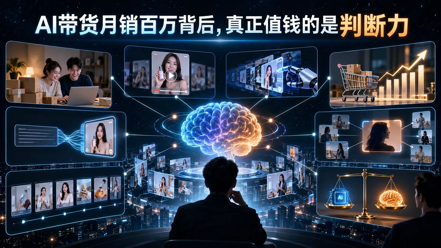 AI带货月销百万背后，真正值钱的是判断力