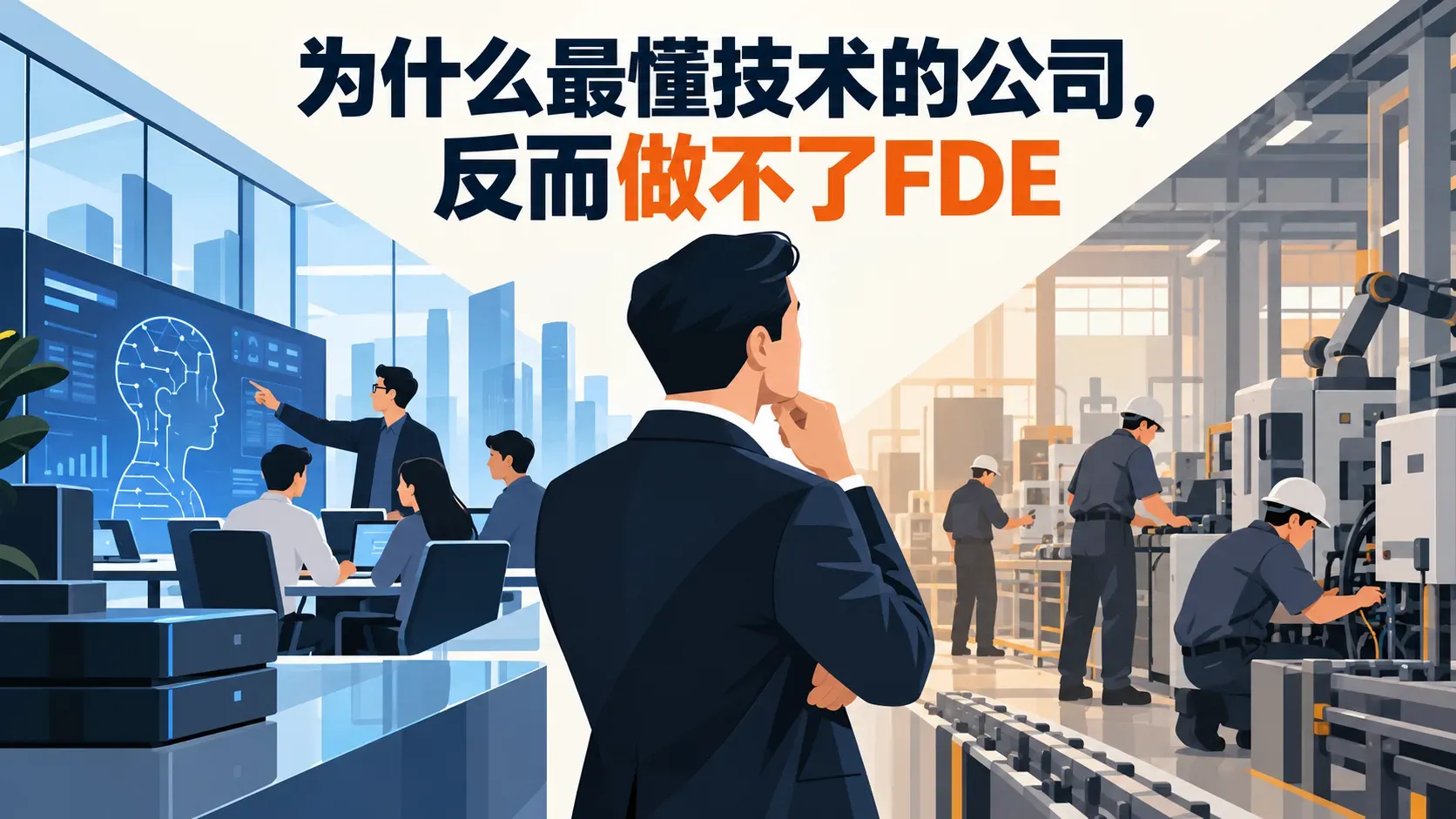 为什么最懂技术的公司，反而做不了FDE